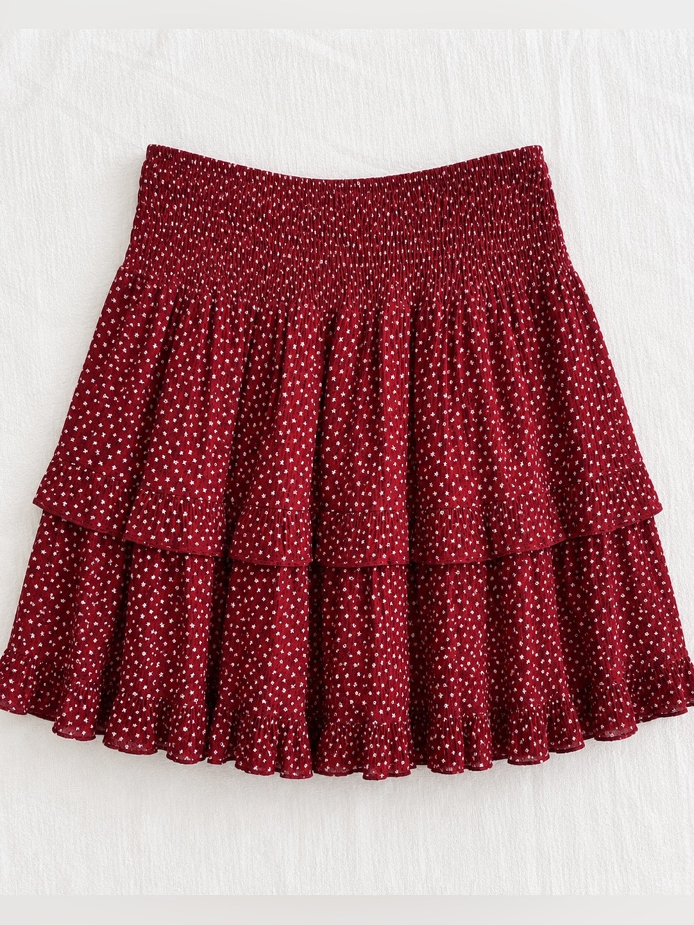 LA HEARTS Polka Dot Ruffle Skirt M - Picture 2 of 11
